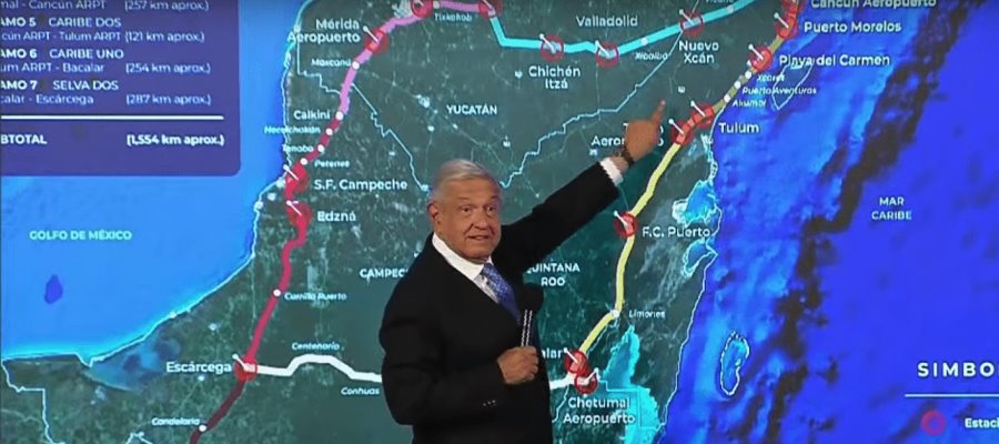 Envía AMLO 80 ingenieros militares más al Tren Maya y al aeropuerto de Tulum