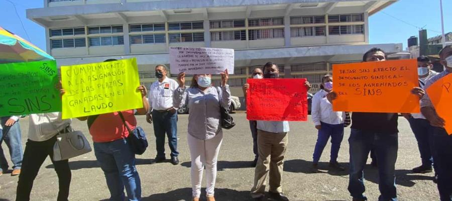 Demanda sindicato de Salud pago de laudos a 2 mil 500 trabajadores