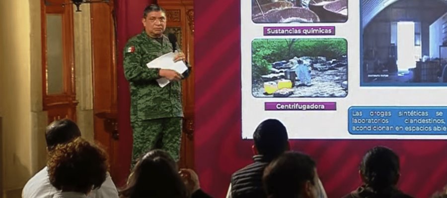 Químicos para drogas sintéticas entran por tres puertos de México: Sedena