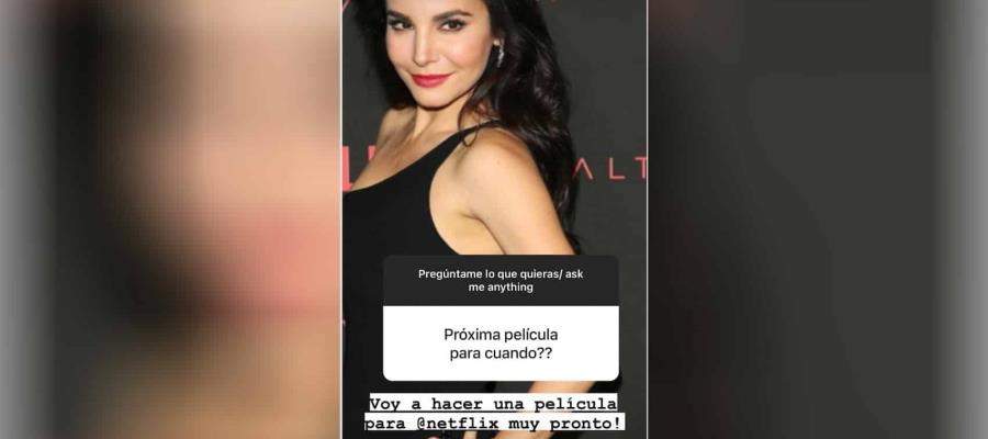 Martha Higareda revela que prepara película junto a Netflix