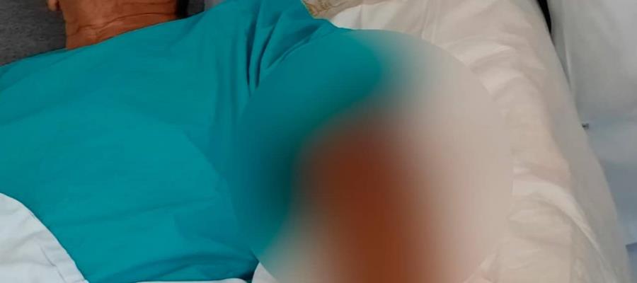 Por esperar cirugía en IMSS de Centro, hombre perdió parte de un brazo, acusan