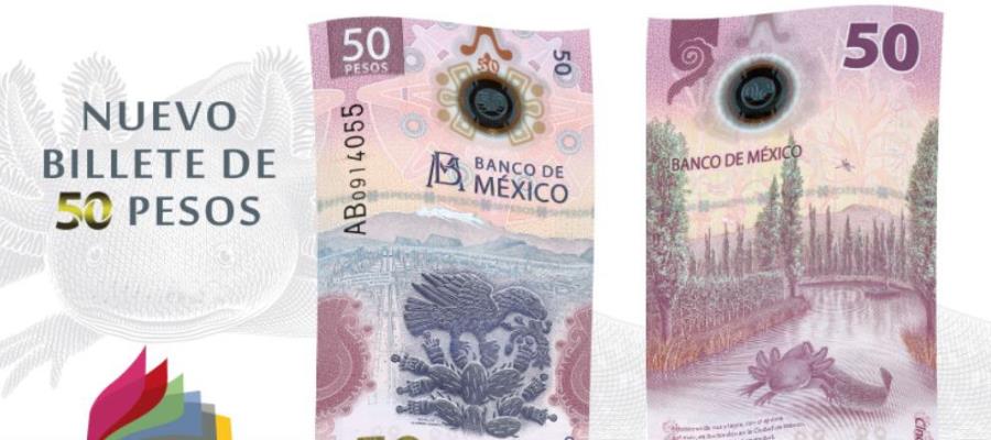 ¡Con diseño de ajolote! Gana México premio al mejor billete del año