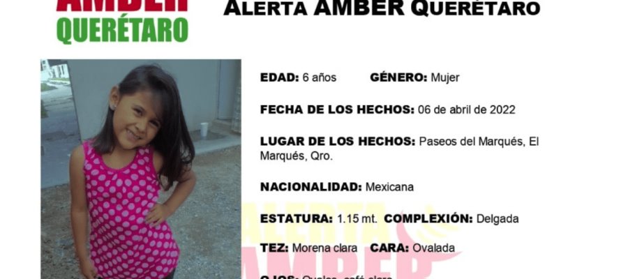 Hallan cuerpo de una menor desaparecida en Querétaro