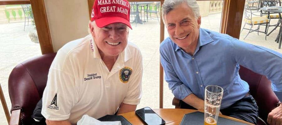 Donald Trump y Mauricio Macri se reúnen en Estados Unidos Donald Trump y Mauricio Macri se reúnen en Estados Unidos