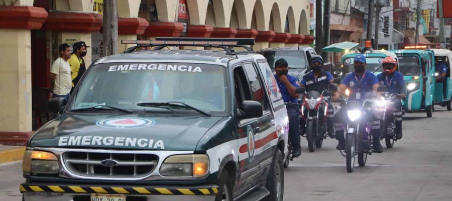 Dan banderazo de inicio a Operativo Semana Santa en Comalcalco