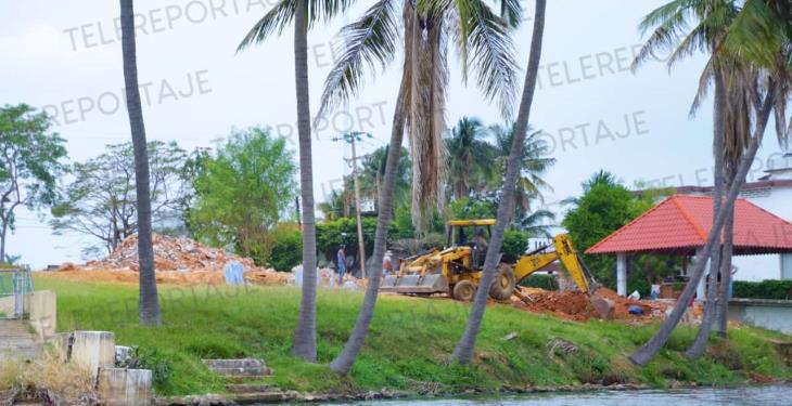 Pese a clausura y a 40 días, daño por relleno en laguna de Las Ilusiones no ha sido reparado