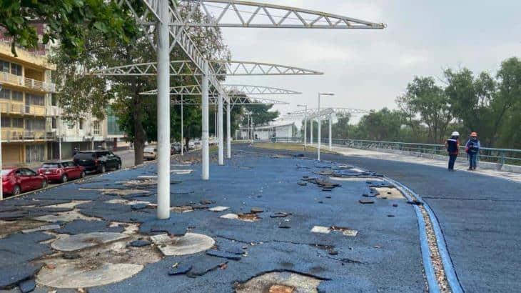 Parque lineal del malecón Carlos A. Madrazo no fue planeado a futuro: Jorge Bracamonte