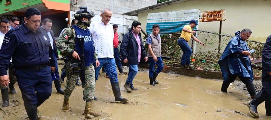 Supervisa CMM las nueve comunidades afectadas en Tacotalpa por frente frío no. 41