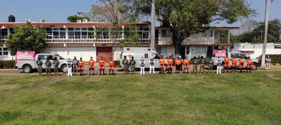 Semar inicia vigilancia en playas de Tabasco por Semana Santa