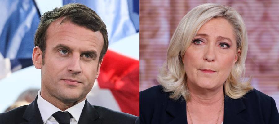 Macron y Le Pen, a segunda vuelta de elecciones en Francia