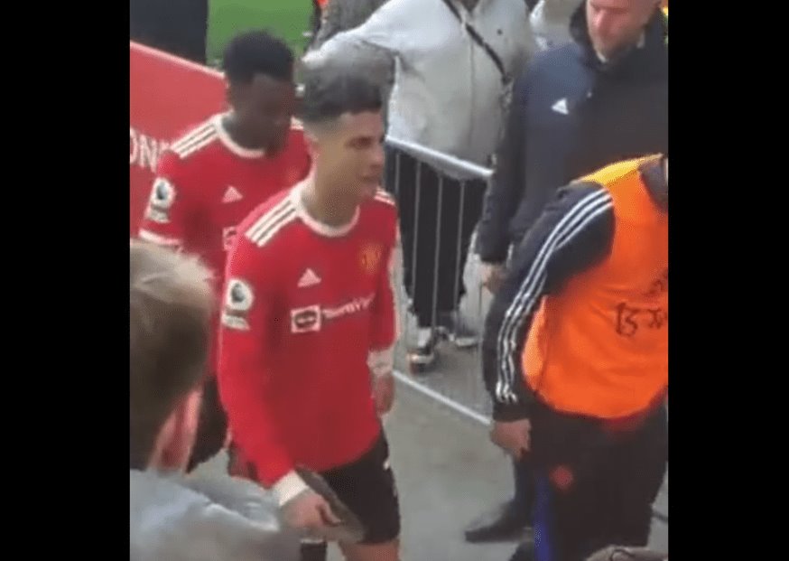 CR7 es investigado por la policía por romper celular a aficionado; el luso pide disculpas