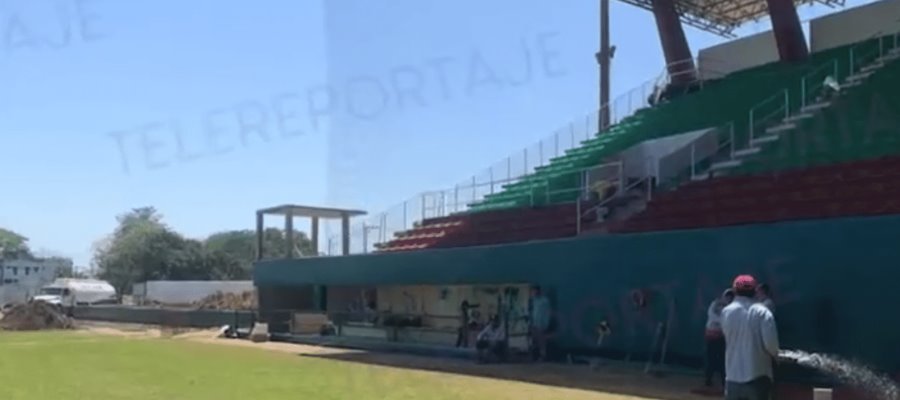 Avanza la remodelación del Tumbapatos rumbo a la inauguración de la LMB