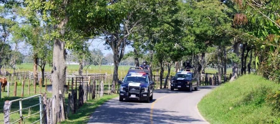 Anuncia policía estatal operativo preventivo en colonias de Villahermosa