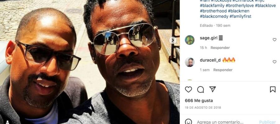 Kenny, hermano de Chris Rock, reta a Will Smith a subirse al ring