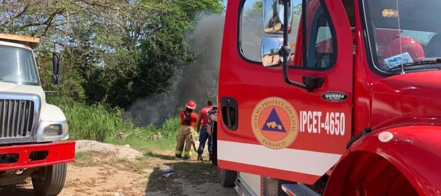 Suma Centro 4 incendios en pastizales atendidos durante Semana Santa