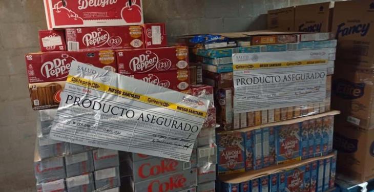 Inmovilizan más de 10 mil productos por incumplir etiquetado Inmovilizan más de 10 mil productos por incumplir etiquetado