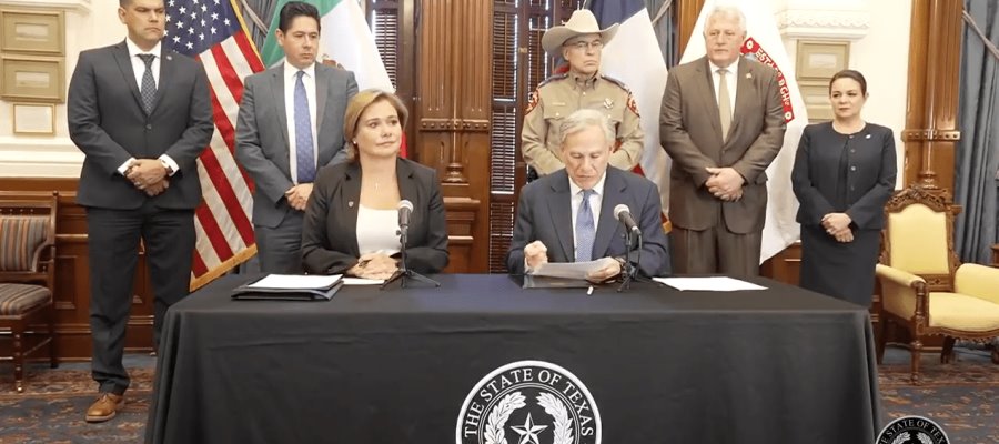 Acuerdan Maru Campos y Greg Abbott suspender inspecciones en frontera Chihuahua-Texas Acuerdan Maru Campos y Greg Abbott suspender inspecciones en frontera Chihuahua-Texas
