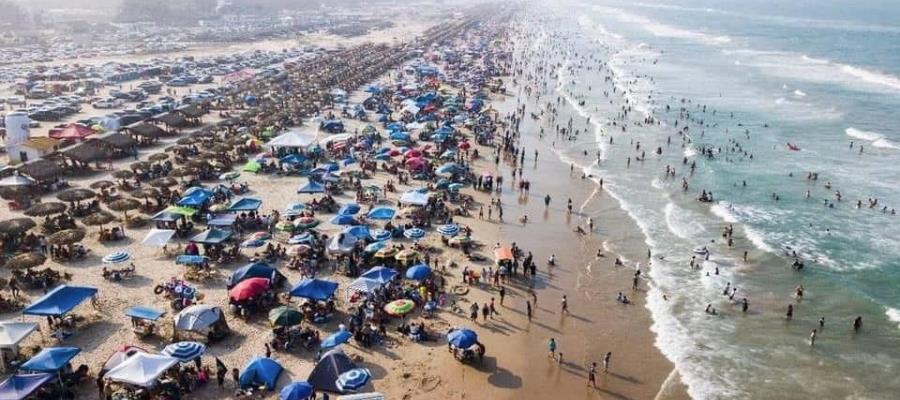 Playa de Tamaulipas recibe 90 mil turistas durante viernes de Semana Santa