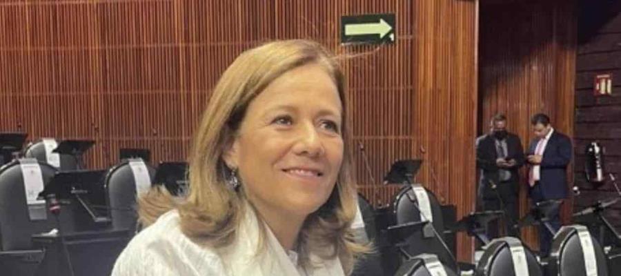 Rechaza Margarita Zavala excusarse de votar la Reforma Eléctrica, tras ser acusada de presunto conflicto de interés con Iberdrola