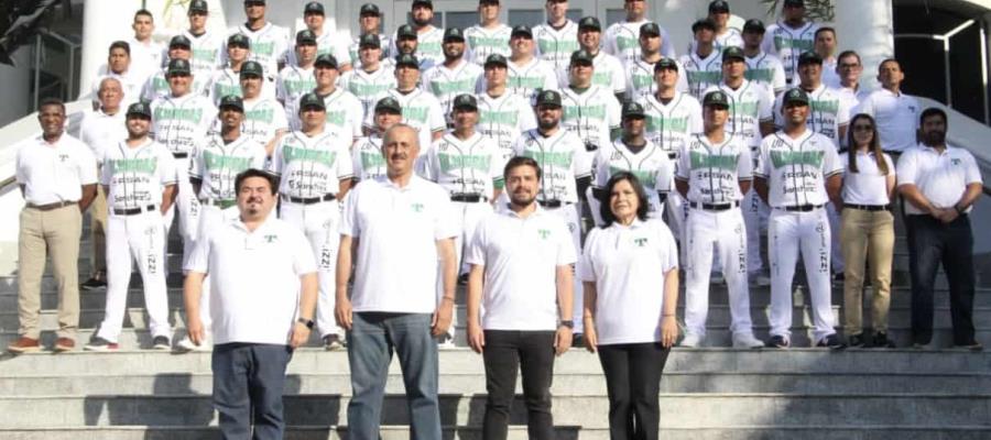 Se toma Olmecas la foto oficial para la temporada 2022 de la LMB