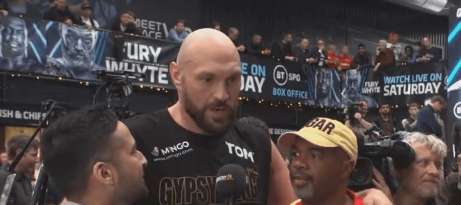 Tyson Fury elogia al “Canelo” Álvarez: “es un gran peleador; muy entretenido”