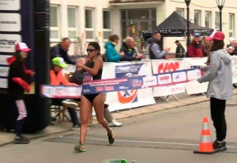 Conquista la mexicana Sofía Ramos el 1° lugar en la prueba de 20 km en Eslovaquia