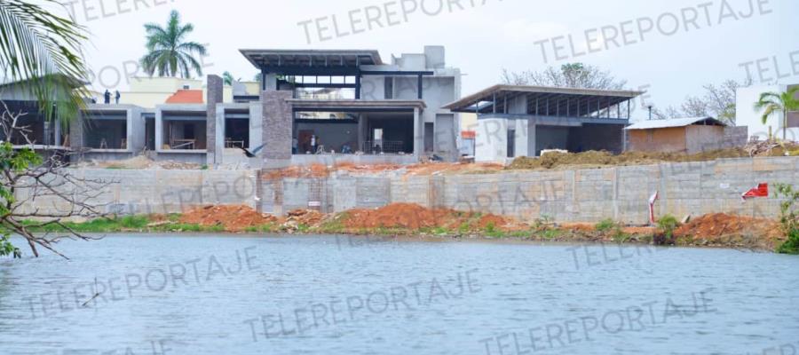 No descarta Conagua demoler obra que invadió márgenes de la laguna de Las Ilusiones