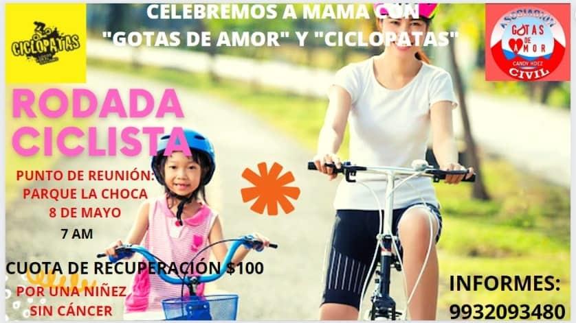 Ciclistas alistan rodada con causa para apoyar a niños con cáncer