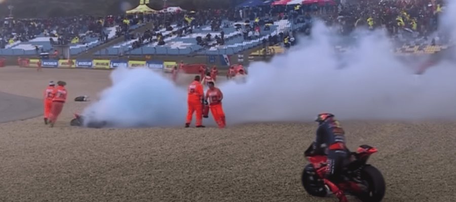 Moto2: Se accidentan 11 motociclistas en el GP de Portugal Moto2: Se accidentan 11 motociclistas en el GP de Portugal