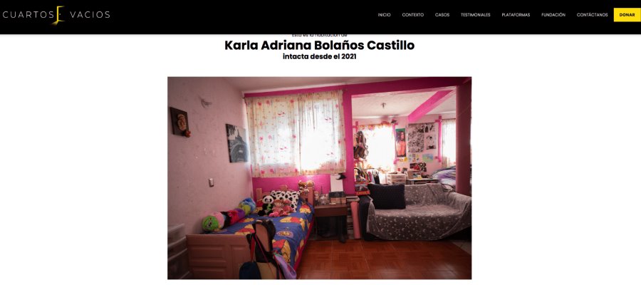 “Rentan” recámaras de mujeres desaparecidas en México