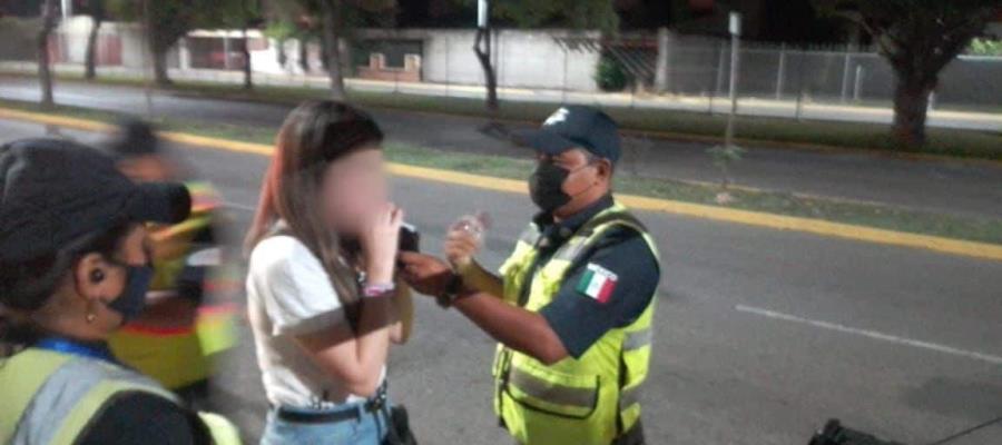 Detecta alcoholímetro a 33 conductores ebrios en los últimos 6 días