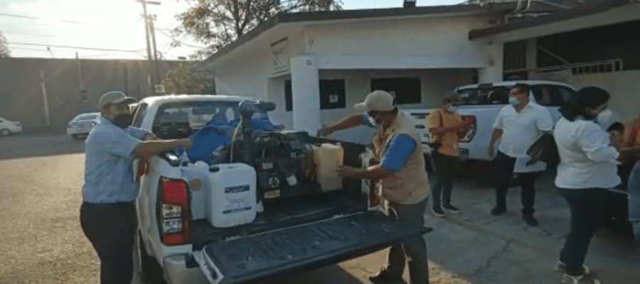 Ponen en marcha operativos de nebulización en Centro