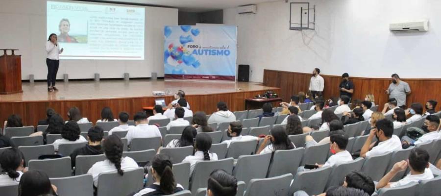 Organiza Injudet foro de concienciación sobre el autismo