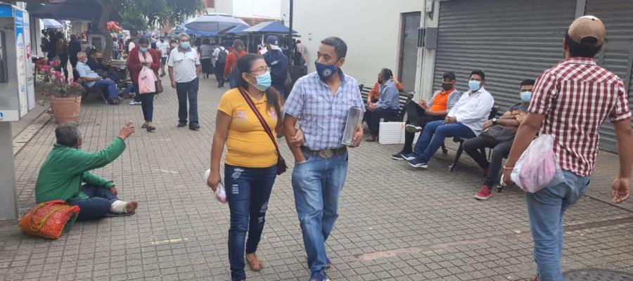 143 nuevos casos de COVID-19 acumula Tabasco en una semana