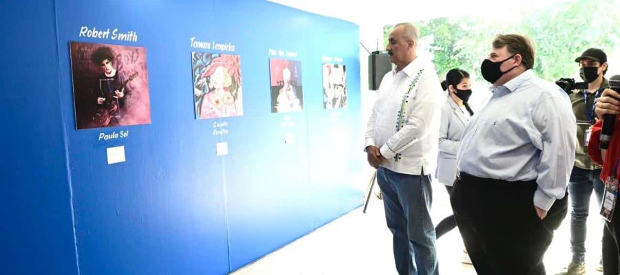 Inaugura gobernador “Mes del Ilustrador”, evento único en el país