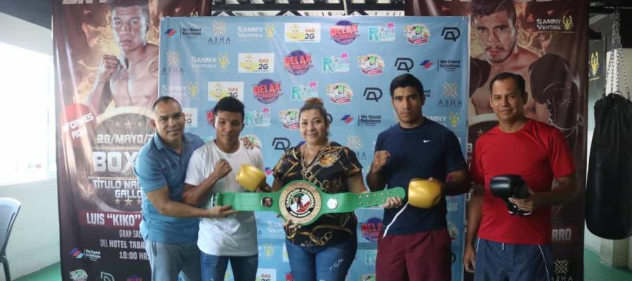 Se preparan boxeadores tabasqueños para “Desafío en El Edén”