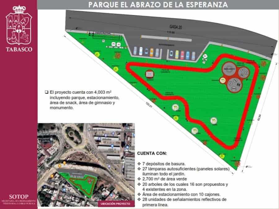 Fuente Flamboyanes será reubicada al nuevo parque El Abrazo de la Esperanza: SOTOP