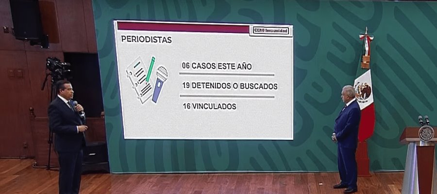 Reporta SSPC 16 personas vinculadas a proceso por asesinato de 6 periodistas Reporta SSPC 16 personas vinculadas a proceso por asesinato de 6 periodistas