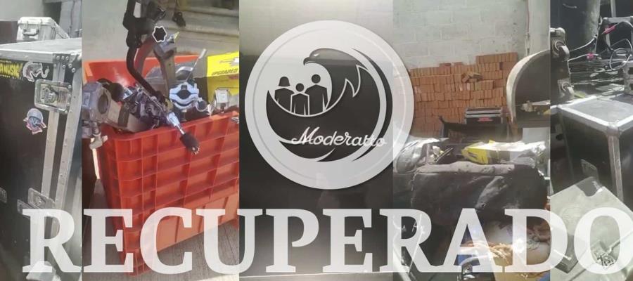 Moderatto recupera sus instrumentos tras robo en la México-Puebla Moderatto recupera sus instrumentos tras robo en la México-Puebla
