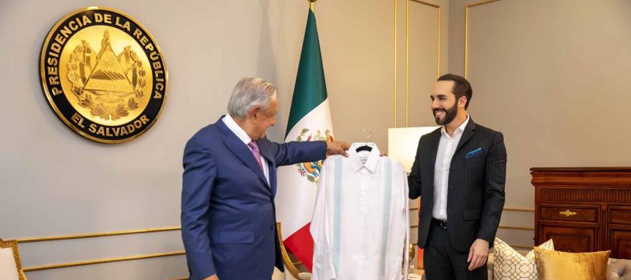 AMLO es un referente para el mundo y Latinoamérica: Nayib Bukele