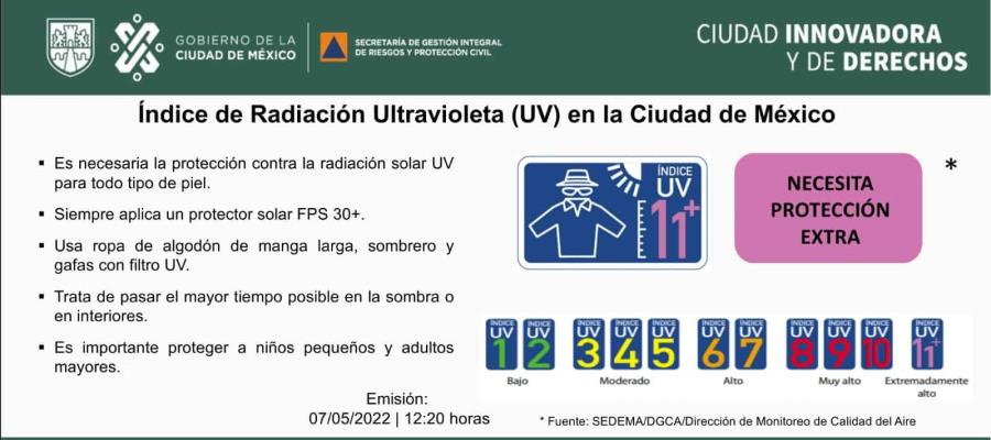 Activan alerta amarilla por calor en CDMX… registrarán 30 grados