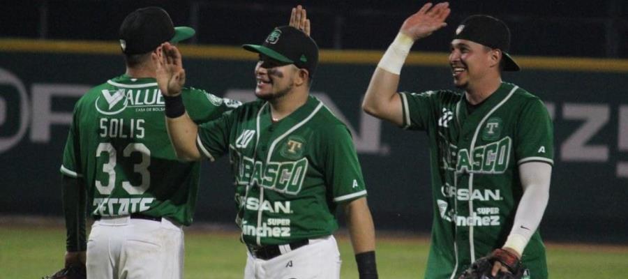 Empareja Olmecas serie en el ‘Tumbapatos’ ante Tigres con gran ofensiva 