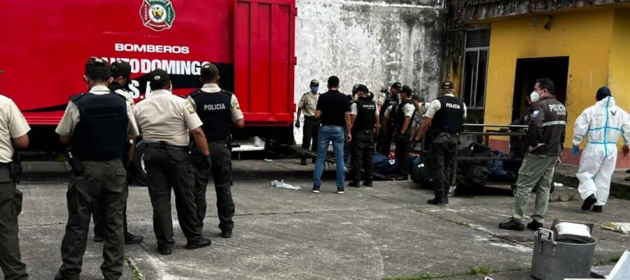 Motín en prisión de Ecuador deja al menos 44 internos muertos Motín en prisión de Ecuador deja al menos 44 internos muertos
