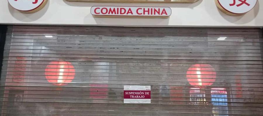 Establecimientos de comida china clausurados en Villahermosa no pertenecen a Canirac, precisa el gremio