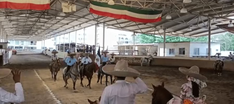 Inauguran en Villahermosa el Campeonato de Charrería