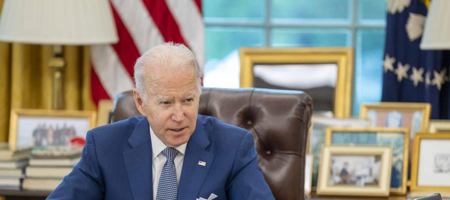 Habla Biden con líderes de Finlandia y Suecia sobre su ingreso a la OTAN