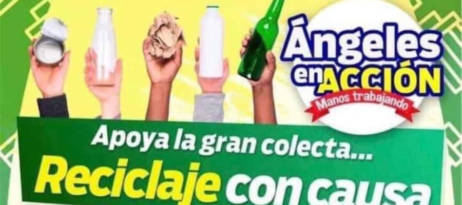 Anuncia Ángeles del Mago Chong-Tall, campaña de reciclaje con causa