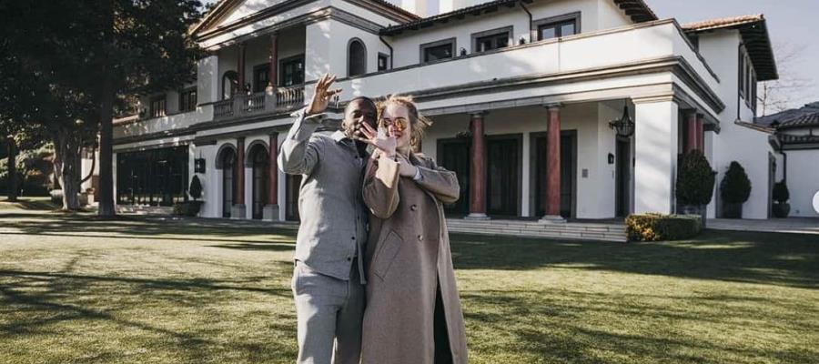 Adele y su novio se mudan a la mansión que fue de Sylvester Stallone