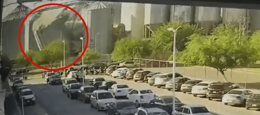 Se derrumba granero en Torreón, Coahuila