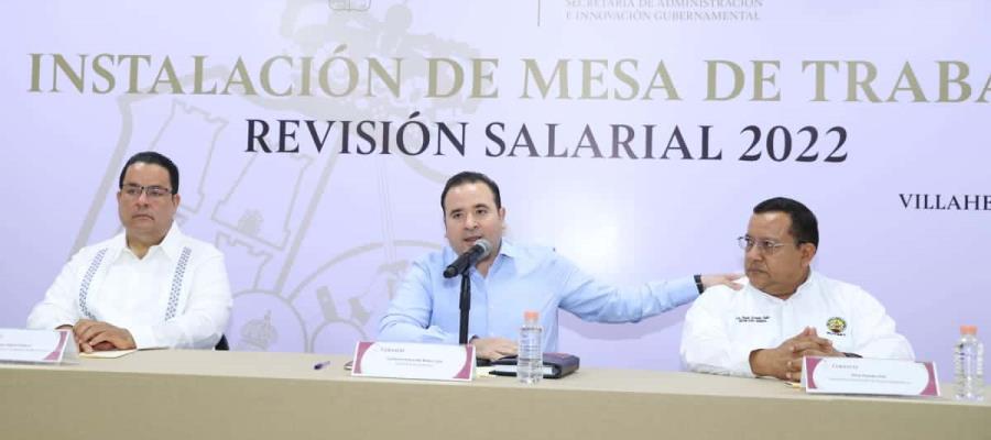 Inicia Gobierno y SUTSET Revisión Salarial 2022